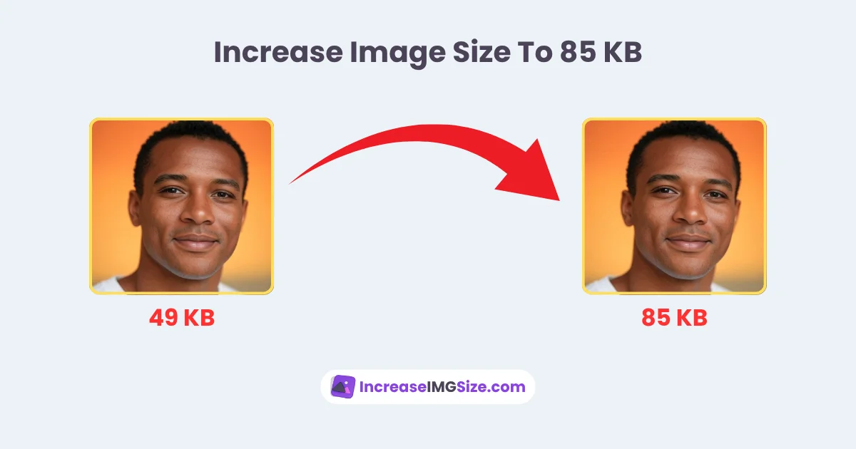 Increase Image Size To 85 KB